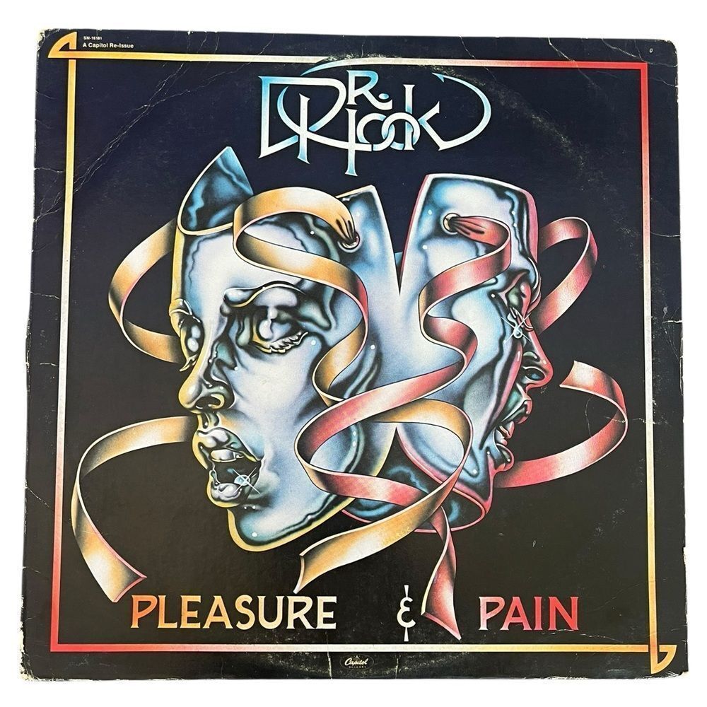 DR HOOK - PLEASURE & PAIN 1978 LP 12” ROCK POP CAPITOL RECORDS VINYL RECORD - Picture 2 of 6